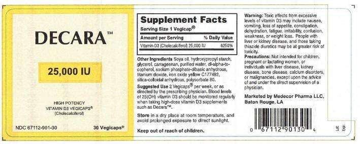 DECARA HIGH POTENCY VITAMIN D3